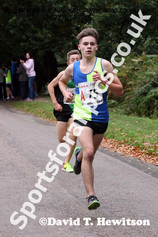 Boys under-15s ERRA Road Relays, Sutton Coldifield, Birmingham. Photo: David T. Hewitson/Sports for All Pics
